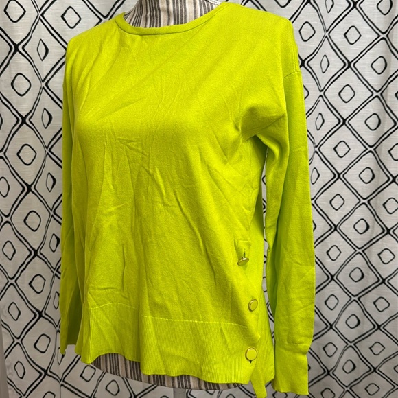 Marled Tops - Marled High-Low Knit Long Sleeve crewneck sweater XS